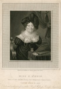 Miss Sarah Biffin, művész alkotó: English School