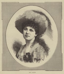 Miss Tilbury (metszet) alkotó: English School