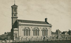 Misszióterem, Dovercourt (litográfia) alkotó: English School