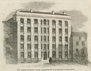 Mintaszállásházak az Eagle Courtban alkotó: English School