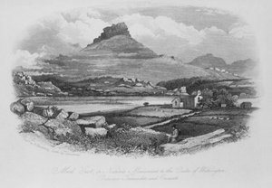 Moel Gest, vagy a természet emlékműve Wellington hercegének, Tremadoc és Criccieth között alkotó: English School