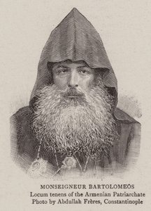 Monseigneur Bartolomeos (metszet) alkotó: English School