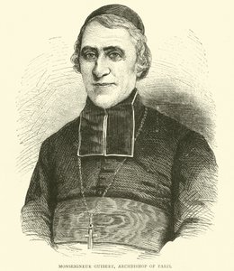 Monseigneur Guibert, Párizs érseke, 1871. május alkotó: English School