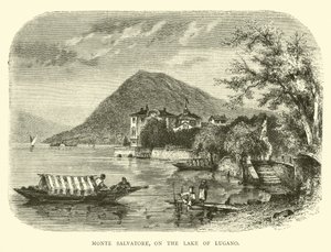 Monte Salvatore, a Luganói-tó partján alkotó: English School