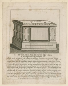 Emlékmű a St Botolphs Bishopsgate templomkertjében alkotó: English School