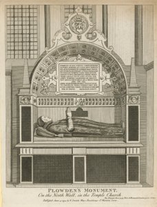 Edmund Plowden emlékműve alkotó: English School