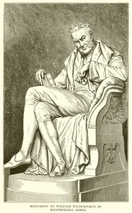 William Wilberforce emlékműve a Westminster-apátságban alkotó: English School