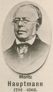 Moritz Hauptmann (metszet) alkotó: English School