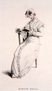 Reggeli ruha, 1811. szeptember, Ackermann „Művészetek Tárából” alkotó: English School