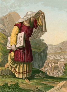 Mózes leszáll a Sínai-hegyről alkotó: English School