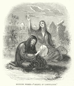 Gyászoló nők, "A siránkozás ügyes" alkotó: English School