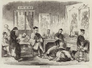 A halottak gyászolása alkotó: English School