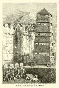 Mozgatható torony Siege számára alkotó: English School