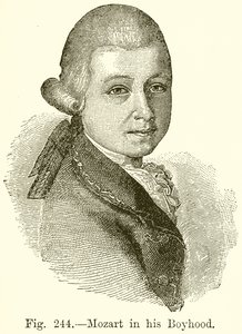 Mozart gyermekkorában