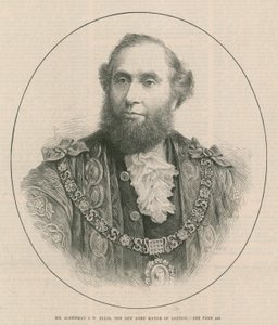 Alderman J W Ellis úr, London új polgármestere alkotó: English School