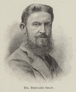 Mr Bernard Shaw (metszet) alkotó: English School