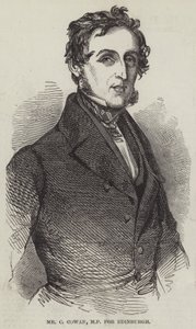 C Cowan úr, Edinburgh képviselője (metszet) alkotó: English School