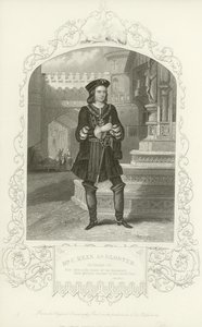 Mr C Kean mint Gloster, Richard III, I. felvonás, I. jelenet alkotó: English School