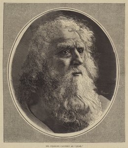 Charles Calvert mint "Lear" (metszet) alkotó: English School