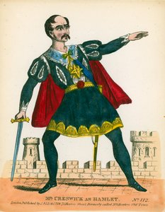 Creswick úr Hamletként alkotó: English School