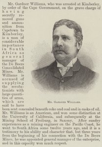 Mr Gardner Williams (metszet) alkotó: English School