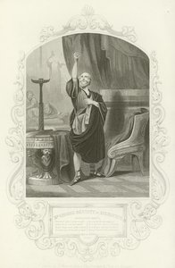 Mr George Bennett mint Apemantus, Apemantus grace, Timon of Athén, I. felvonás, ii. alkotó: English School