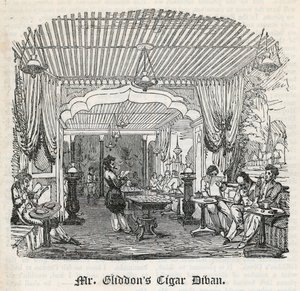 Mr. Gliddons Zigarren-Divan, King Street, Covent Garden