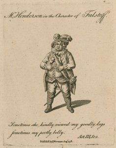 Mr. Henderson Falstaff karakterében alkotó: English School