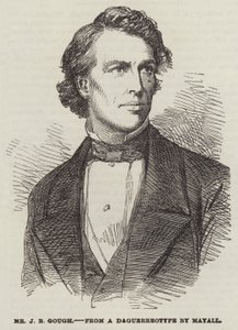 Mr J B Gough (metszet) alkotó: English School