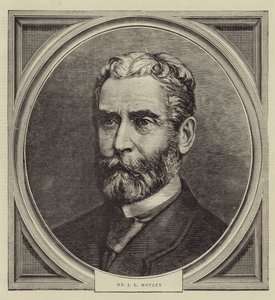Mr J L Motley (metszet) alkotó: English School