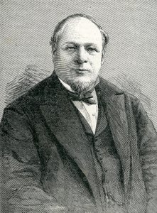 Mr. John Young, Sydney polgármestere, illusztráció a The Graphicból, 1886. május 8. alkotó: English School
