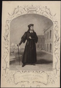 Mr Macready mint Shylock alkotó: English School