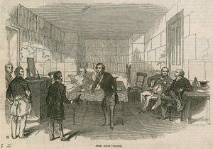 Smith OBrien úr, parlamenti képviselő, a House of Commons: The Anti-Room őrizetben alkotó: English School