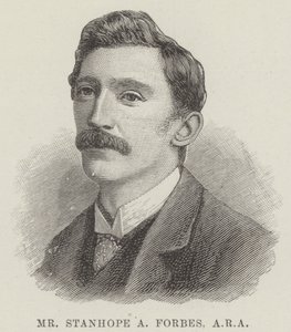 Mr Stanhope A Forbes, ARA (metszet) alkotó: English School