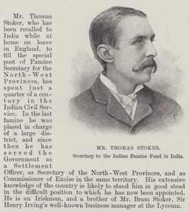 Thomas Stoker úr, az Indiai Éhínség Alap titkára Indiában alkotó: English School