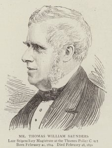Thomas William Saunders úr alkotó: English School