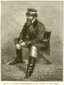 W. H. Russell úr, a Times Krím-félszigeti tudósítója alkotó: English School