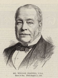 William Chappell úr, FSA (metszet) alkotó: English School
