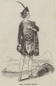 Mrs Alfred Shaw (metszet) alkotó: English School