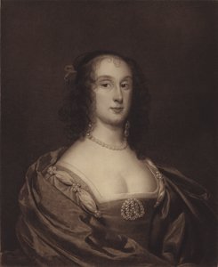 Mrs Fleetwood, korábban Mrs Ireton (Bridget Cromwell), Oliver Cromwell legidősebb lánya (litho) alkotó: English School