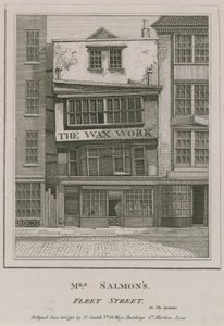Mrs. Salmons, The Wax Work, Fleet Street alkotó: English School