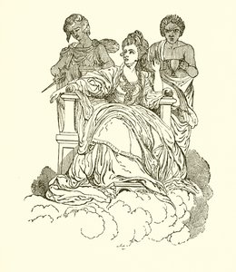Mrs Siddons mint a tragikus múzsa alkotó: English School