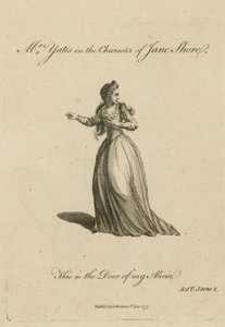 Mrs Yates Jane Shore karakterében alkotó: English School