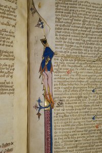 Ms. New Coll 242, f.178r, Walter Burley kommentárja Arisztotelész politikájához (toll és tinta pergamen) alkotó: English School