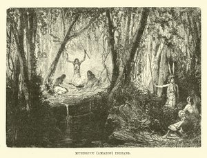 Mundrucu (Amazon) indiánok alkotó: English School