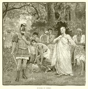 Cicero meggyilkolása alkotó: English School