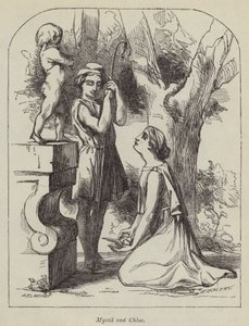 Myrtil és Chloe (metszet) alkotó: English School