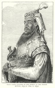 Nana Sahib (metszet) alkotó: English School