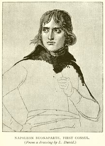 Napóleon Bonaparte, első konzul alkotó: English School