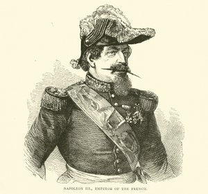 III. Napóleon, a franciák császára, 1870. július alkotó: English School